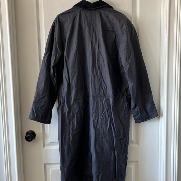 VTG. Peter Daniels  Raincoat Corduroy Collar with Flannel Lining Women's Medium - Picture 2 of 5